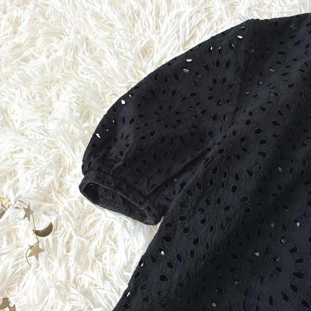 【新品未使用】Ballsey　コットンカットワークレースパフスリーブブラウス BALLSEY（ボールジィ）の「コットンカットワークレース