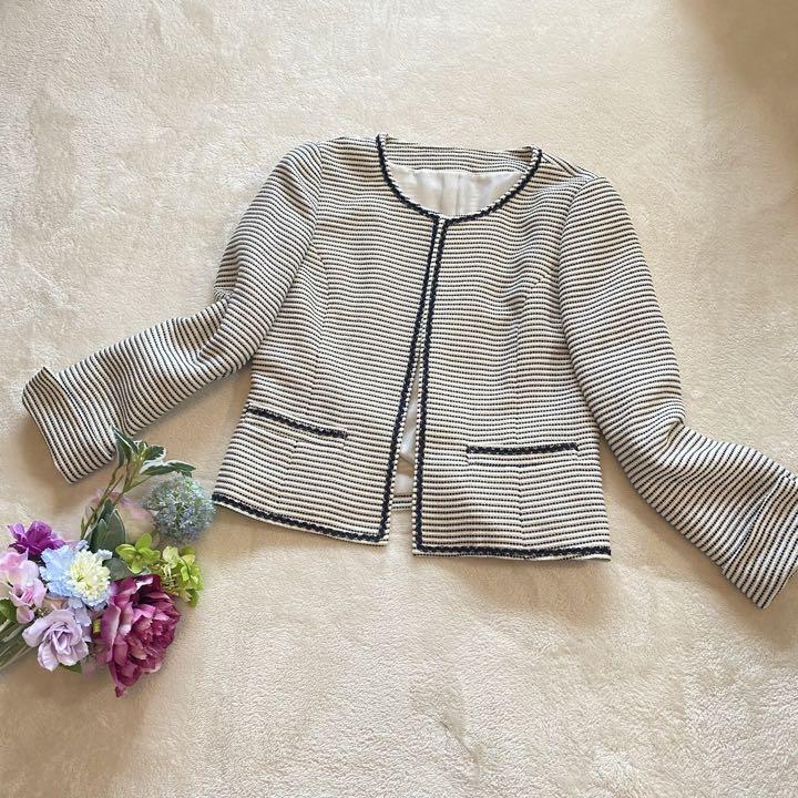 美品【WHITE JOOLA】フォーマルセットアップ セレモニースーツセット
