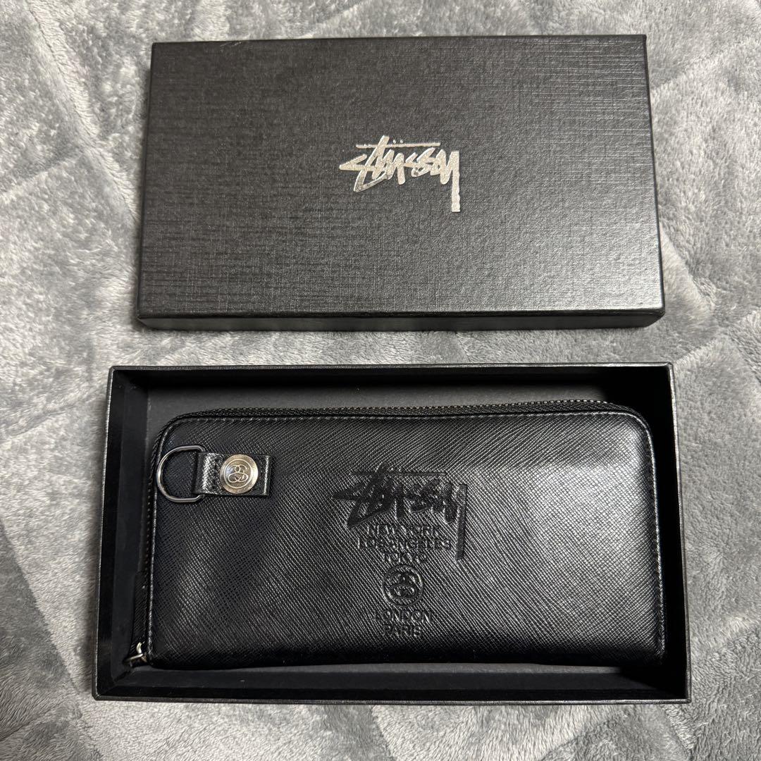 楽天市場】STUSSY ステューシー 長財布 財布 Wallet Long Wallet STUSSY × JAM HOME MADE /  ジャムホームメイド / コラボ / レザーロングウォレット / ラウンドジップ / 箱付き【USED】【古着】【中古】10090248 :  ドンドンダウンIS