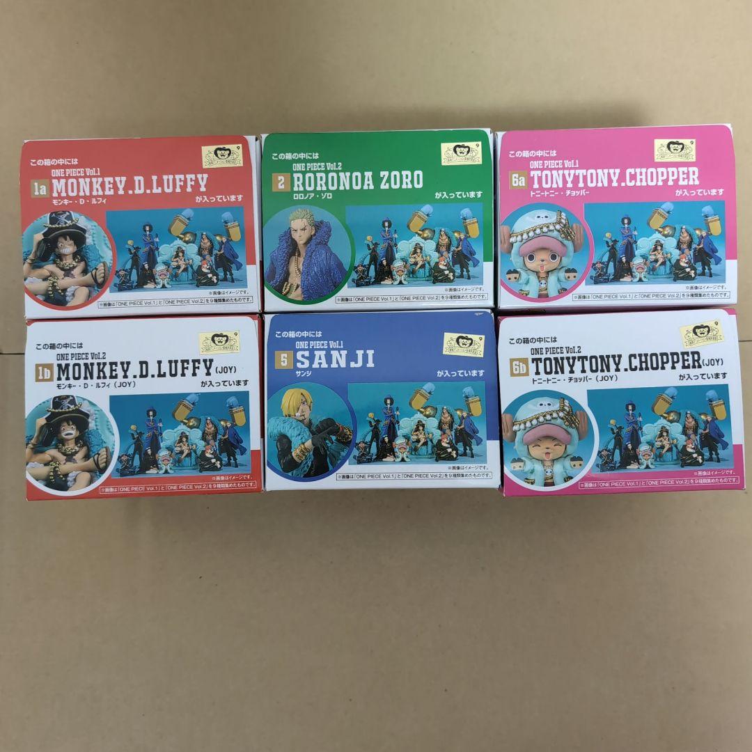 ワンピース　TAMASHII BOX　ルフィ　ゾロ　サンジ　チョッパー