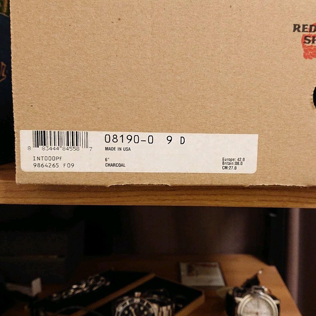 超激得格安 RED WING 8190 27.0cm EYkrl-m55831122085 定番人気得価
