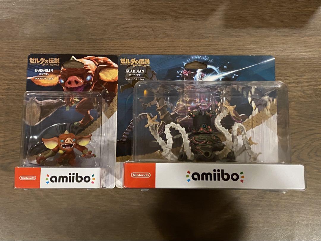 ブレスオブザワイルド　amiibo 全種類　9点 ゼルダの伝説 ブレスオブザワイルド amiibo アミーボ 9点セット