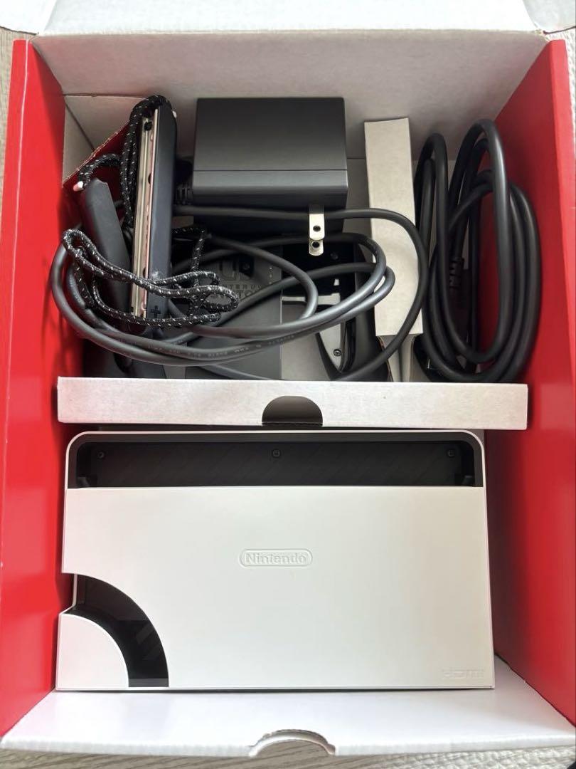 【1度使用】Nintendo Switch スイッチ本体 有機ELホワイト