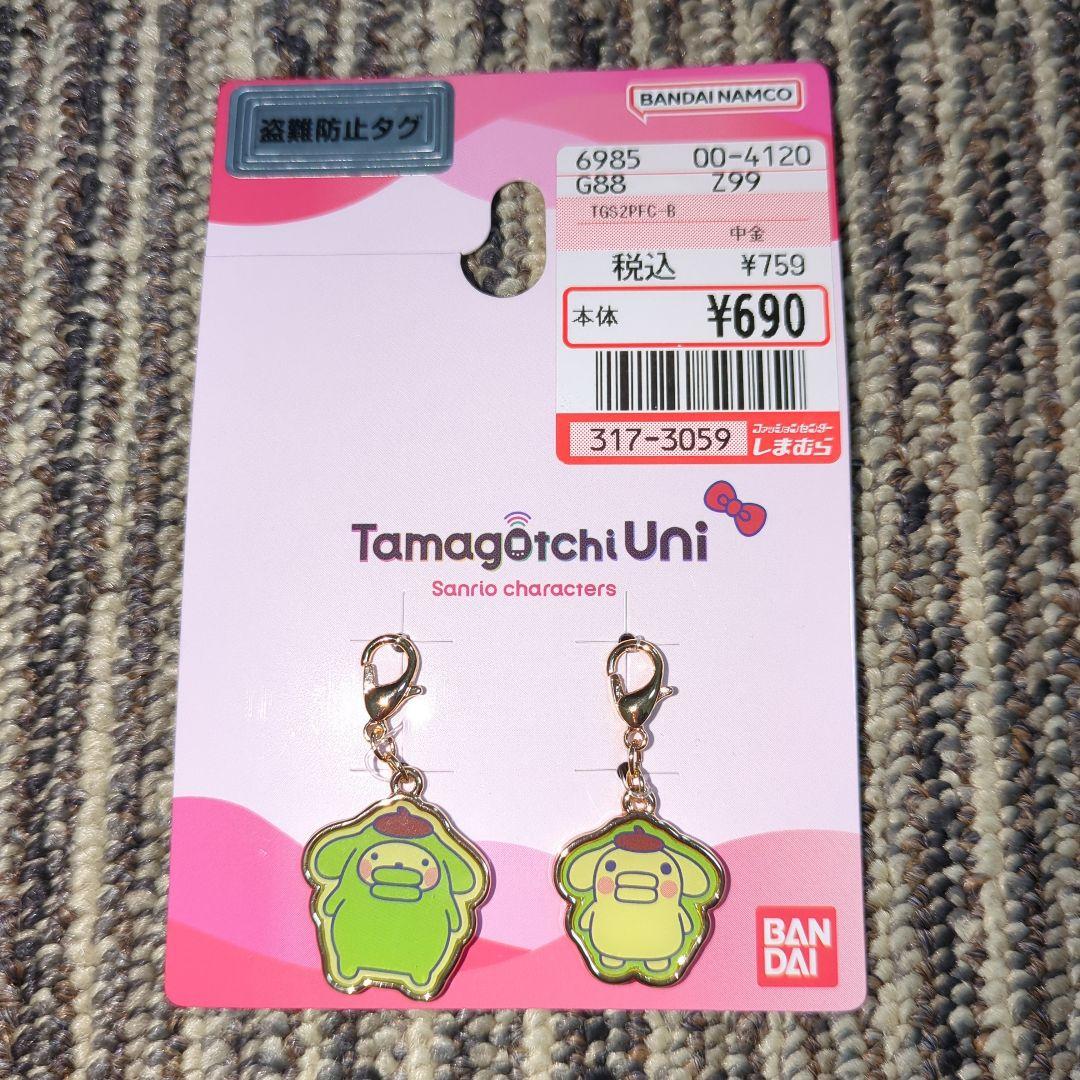Tamagotchi Uni サンリオストラップ しまむら たまごっちUni しまむら サンリオ コラボ ファスナーチャーム