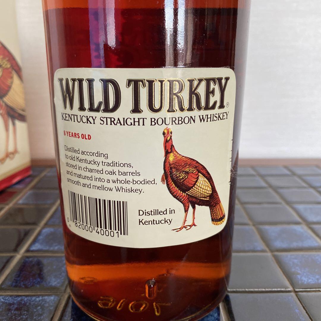 【送料関税無料】 古酒 WILD TURKEY 8年 1、14L ウイスキー