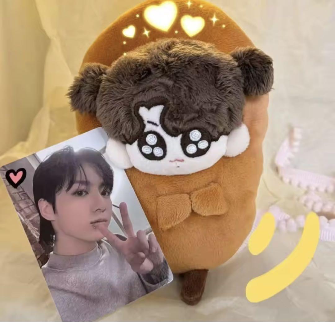 BTS ジョングク グクトゥギ モックニム 10cm ぬいぐるみ チーク