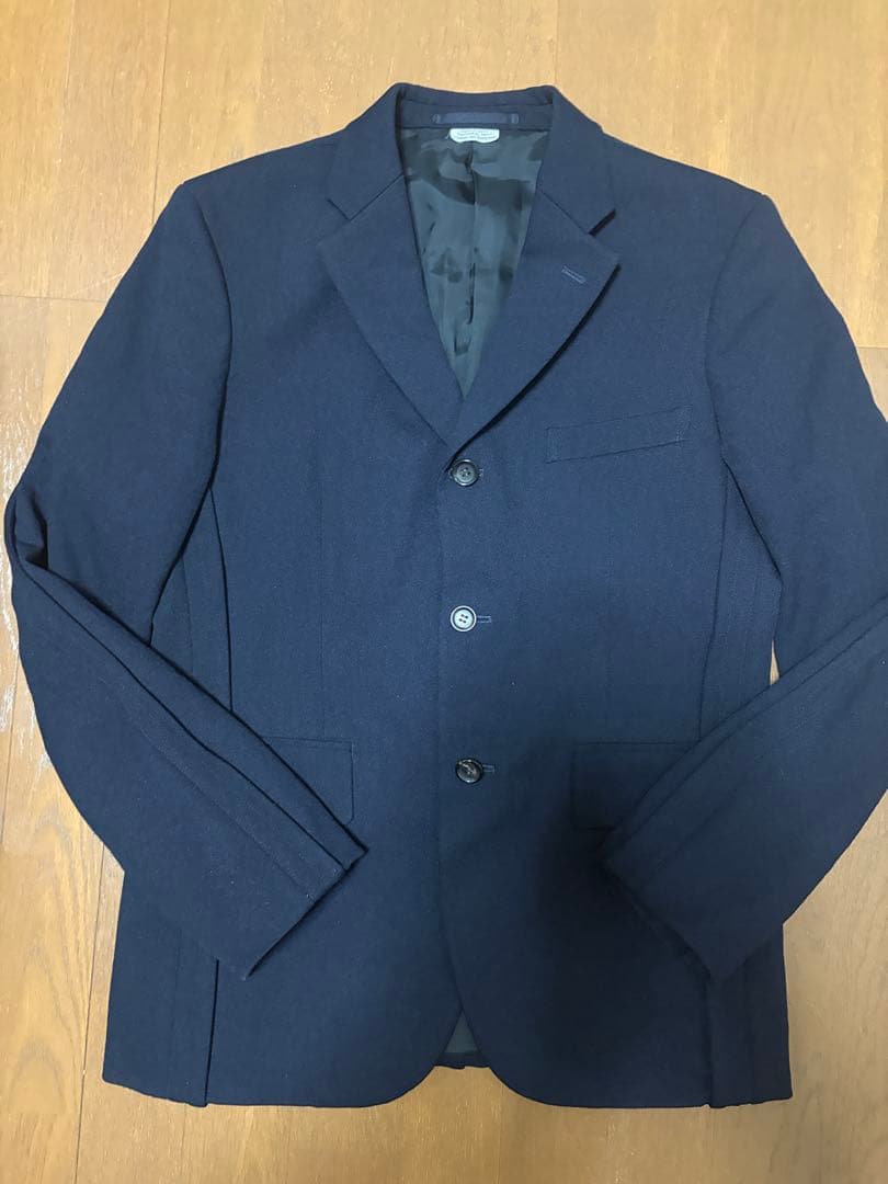 コムデギャルソンオムドゥ ネイビージャケット Sサイズ コムデギャルソンオムドゥ ネイビージャケット Sサイズ