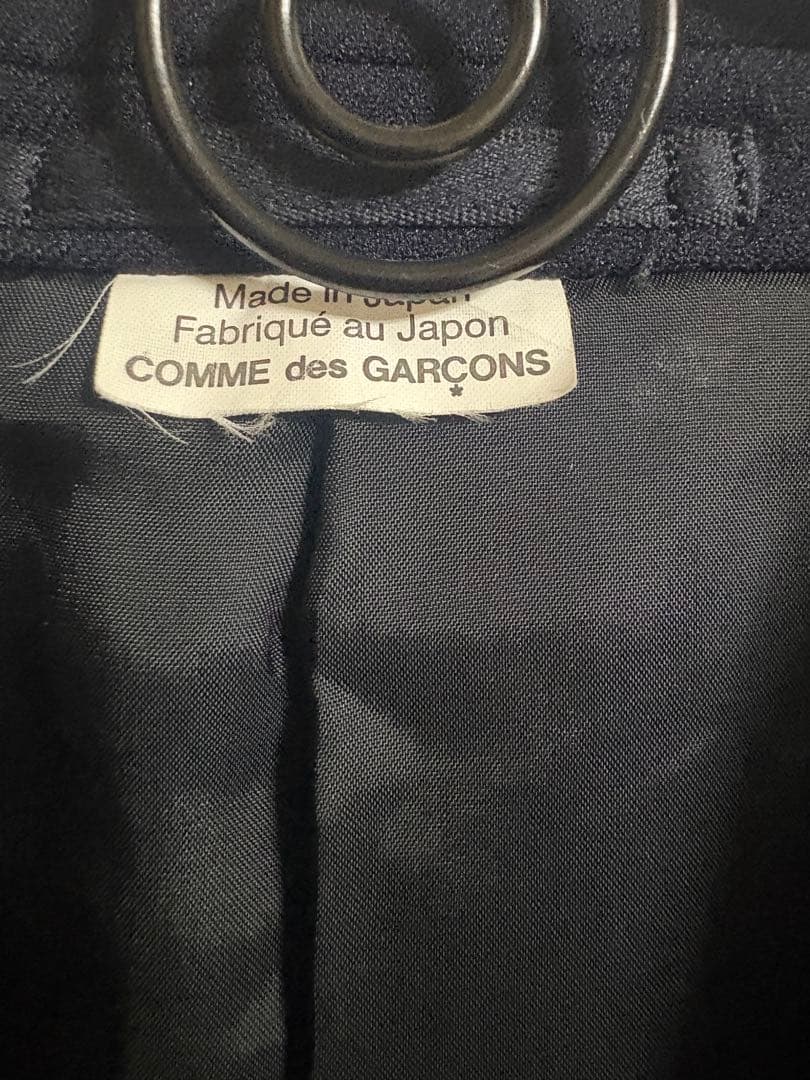 コムデギャルソンオムドゥ ネイビージャケット Sサイズ コムデギャルソンオムドゥ ネイビージャケット Sサイズ