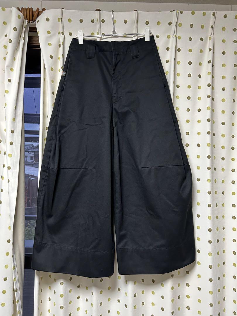 shinya kozuka × dickies pantalon ブラック