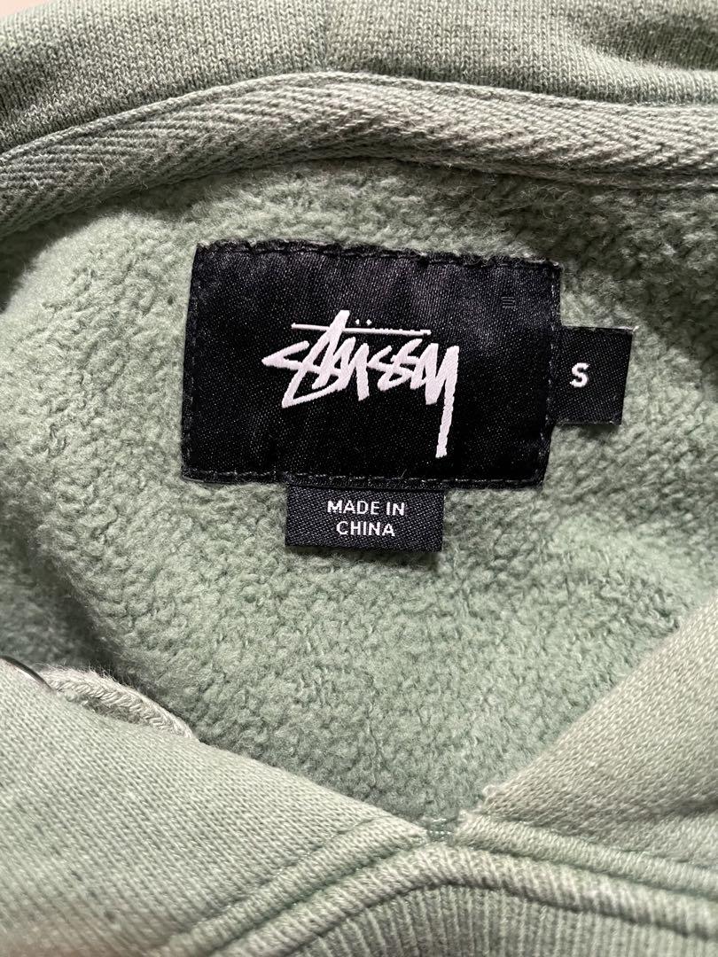 stussy 刺繍ロゴ パーカー