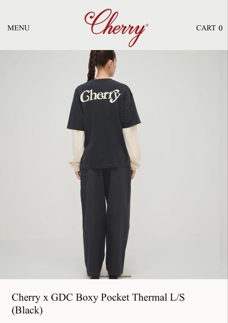 Lサイズ【新品未使用】Girls don't cry Cherry コラボ