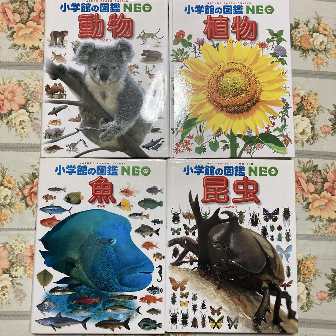 【売り切り御免！】 即購入大歓迎】小学館の図鑑 NEO6冊セット ＋ その他図鑑4冊 絵本・児童書
