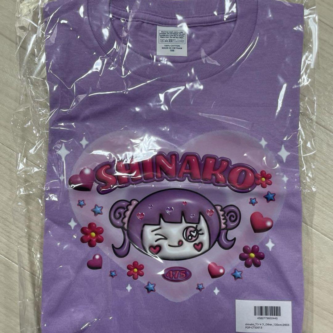 しなこちゃん Tシャツ 140cm 紫 - メルカリ