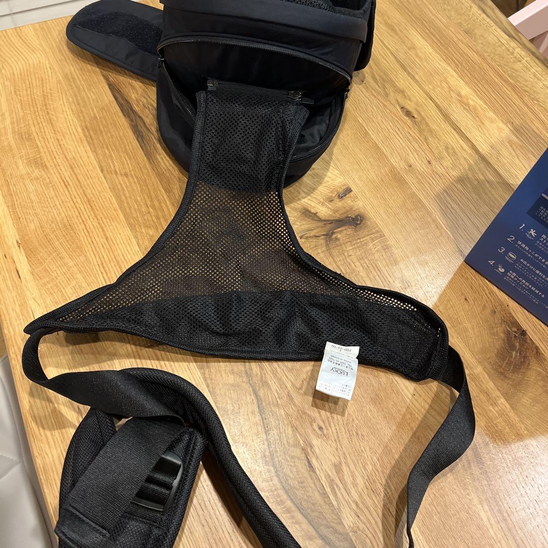 POLBANヒップシート黒 シングルショルダー セット