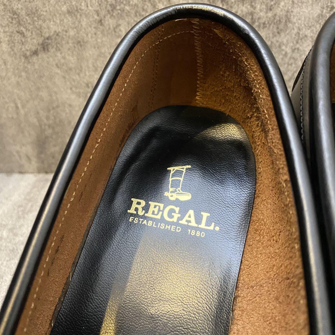 ✨美品✨リーガル REGAL コインローファー【26EE】2177 ブラック