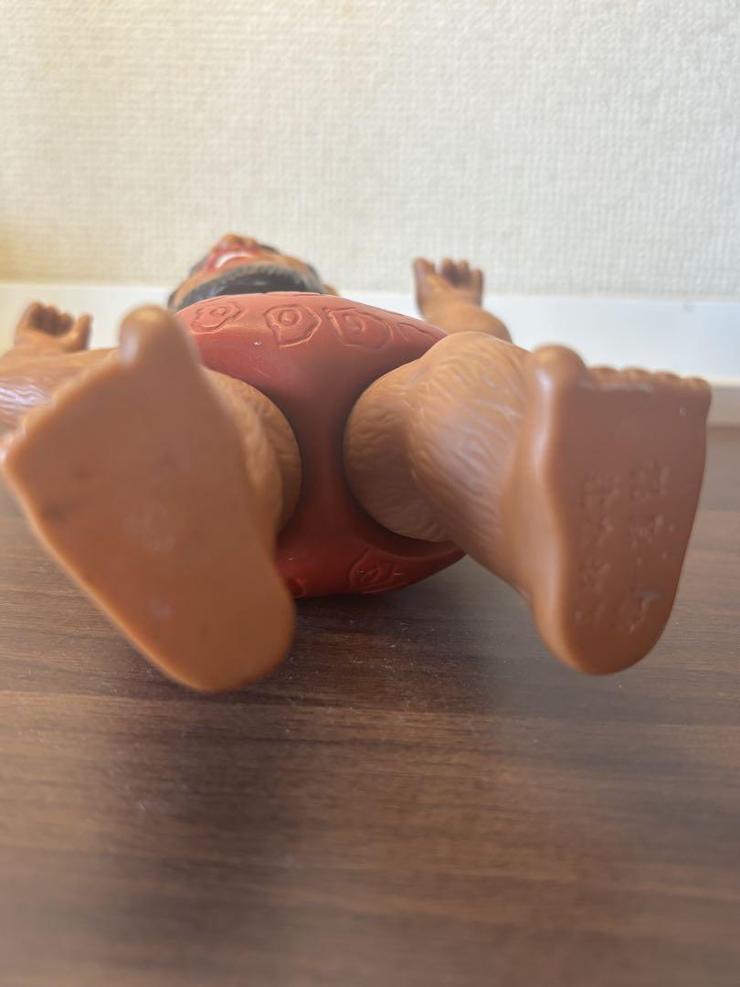【当時物】中嶋製作所 ソフビ タイガーマスク ゴリラマン