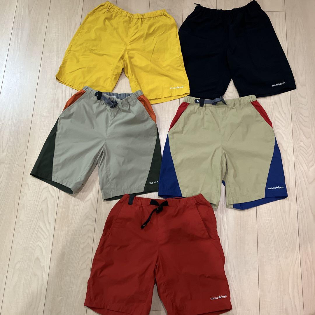 モンベル　ハーフパンツ　4枚セット＋1枚オマケ　150サイズ