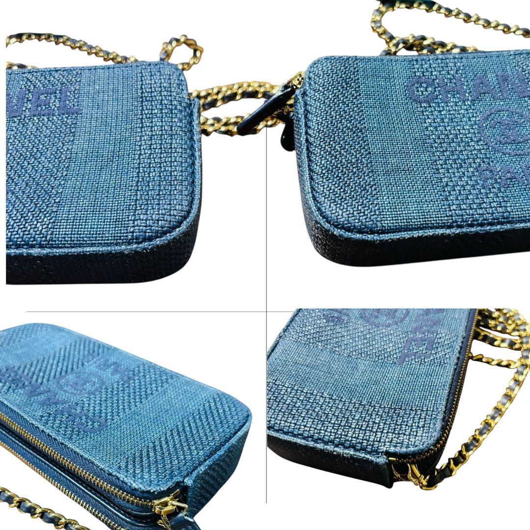 【超極美品!!】CHANELシャネル ドーヴィル チェーンウォレット 29番台 【超極美品!!】CHANELシャネル ドーヴィル チェーンウォレット 29番台