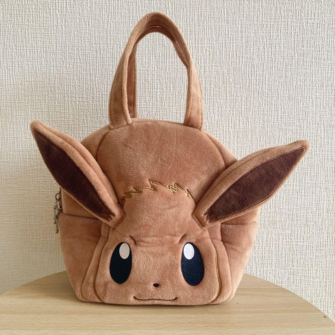 イーブイ ハンドバッグ ポケモン ぬいぐるみ トートバッグ
