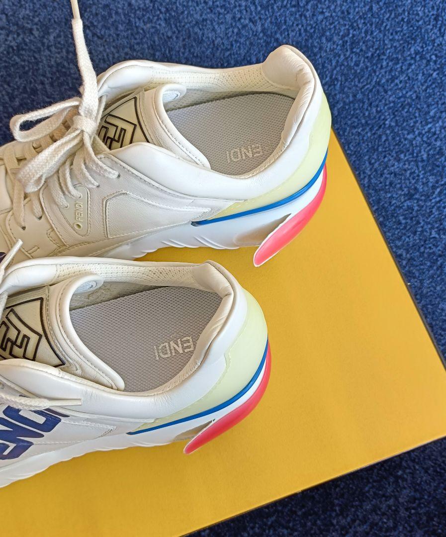 絶妙なデザイン 訳あり】FENDI × FILA スニーカー 靴