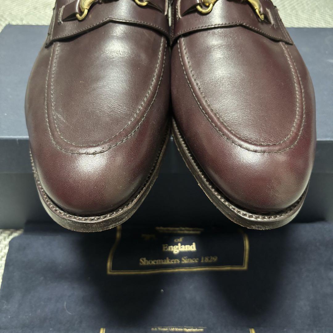 未使用）Tricker’s ビットローファー UK11
