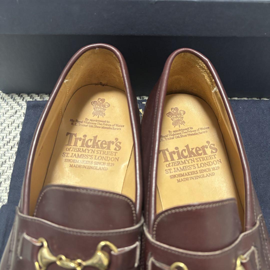 未使用）Tricker’s ビットローファー UK11