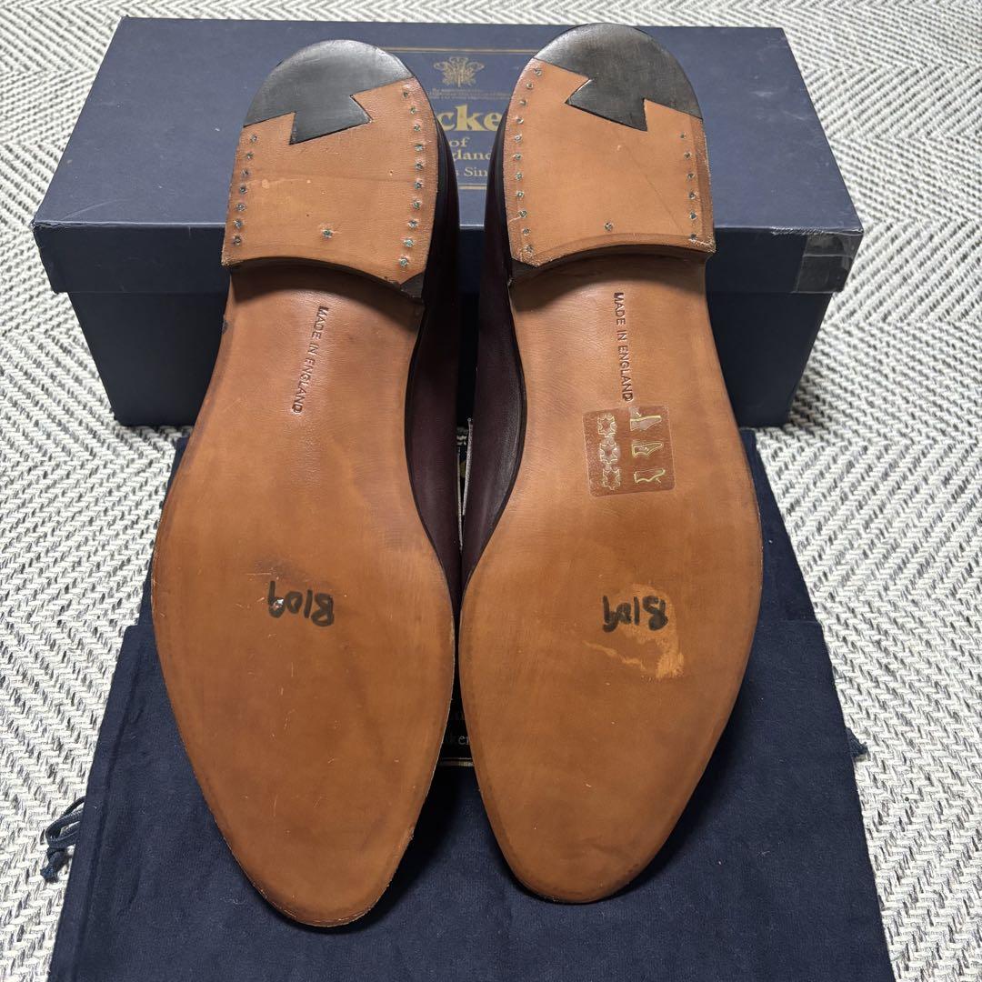 未使用）Tricker’s ビットローファー UK11