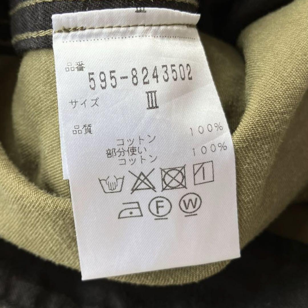 MHL. DENSE COTTON DRILL PANTS マーガレットハウエル