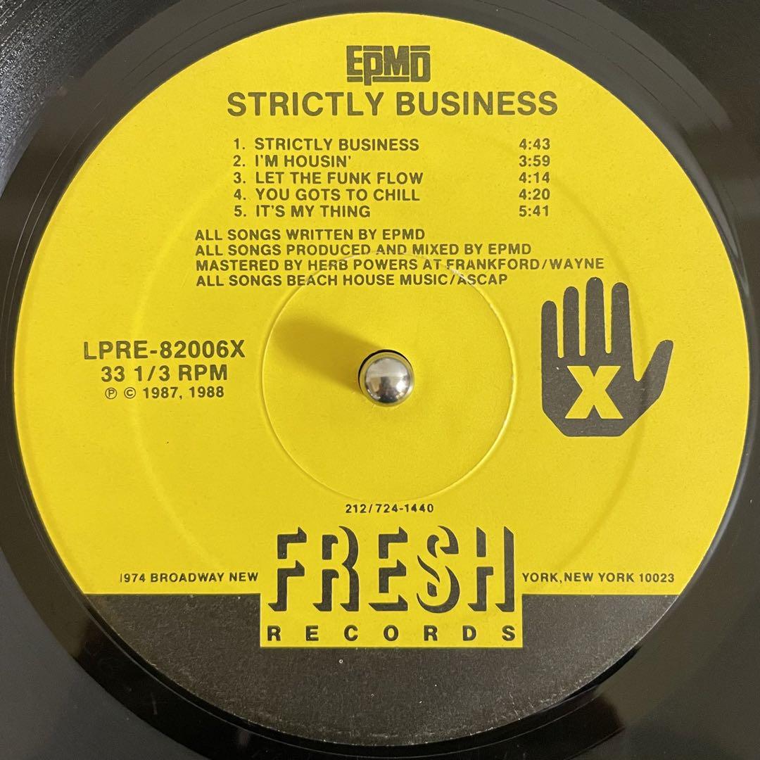 EPMD – Strictly Business USオリジナル