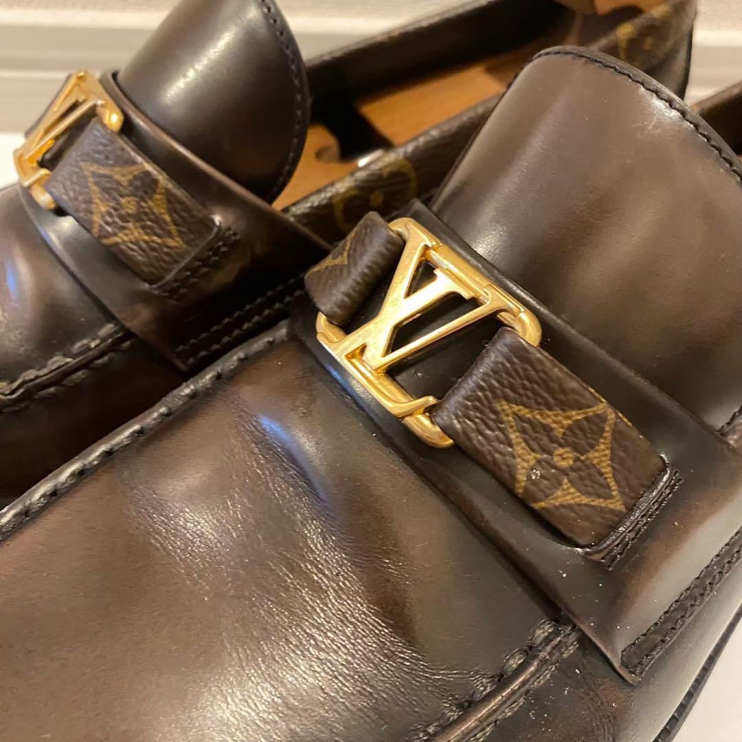 Louis Vuitton ブラウン ローファー　27.5