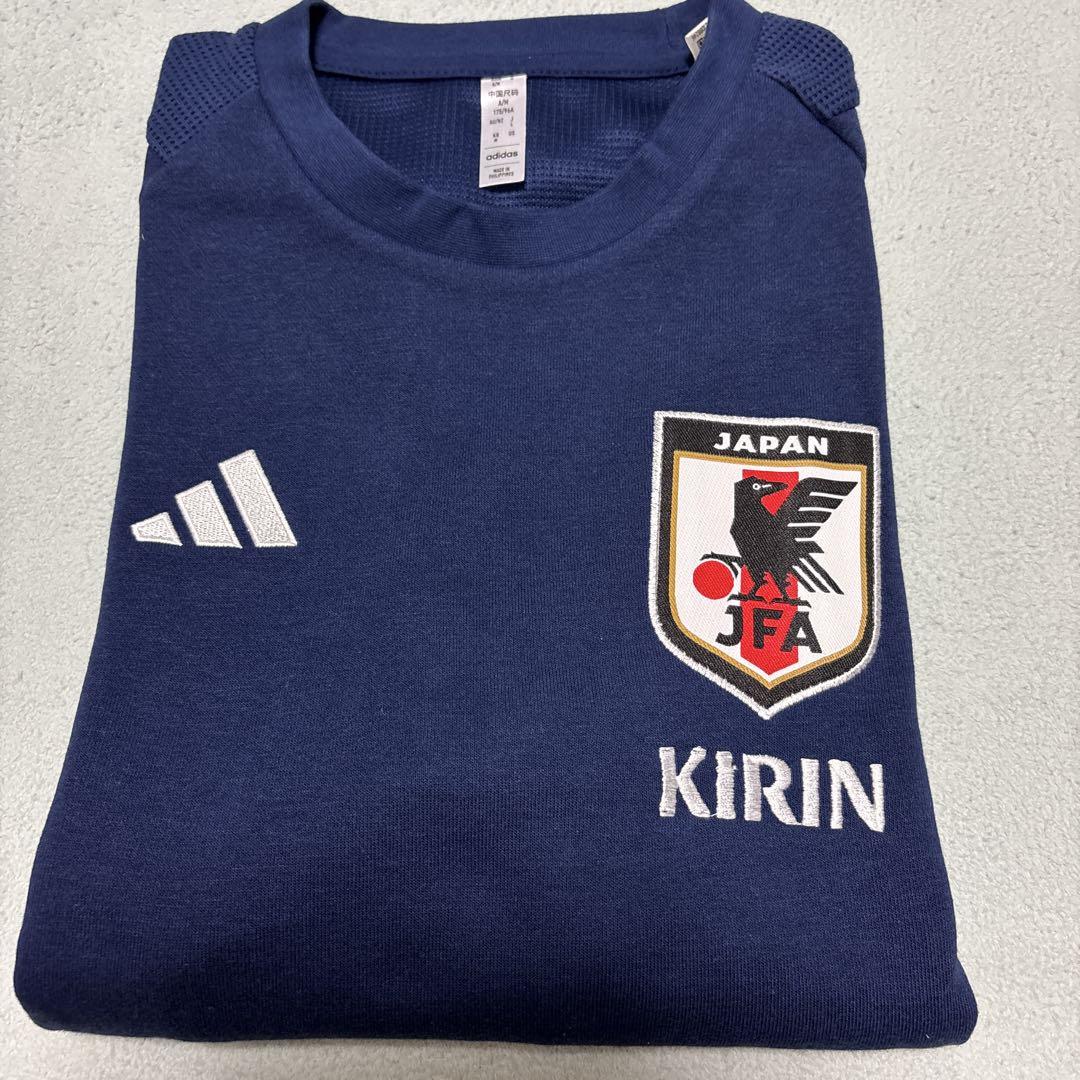 サッカー日本代表adidas M ネイビー
