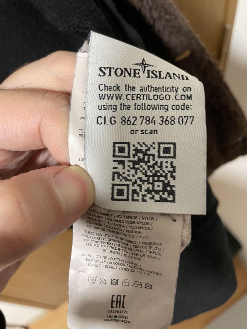 STONE ISLAND ブラック ジャケット