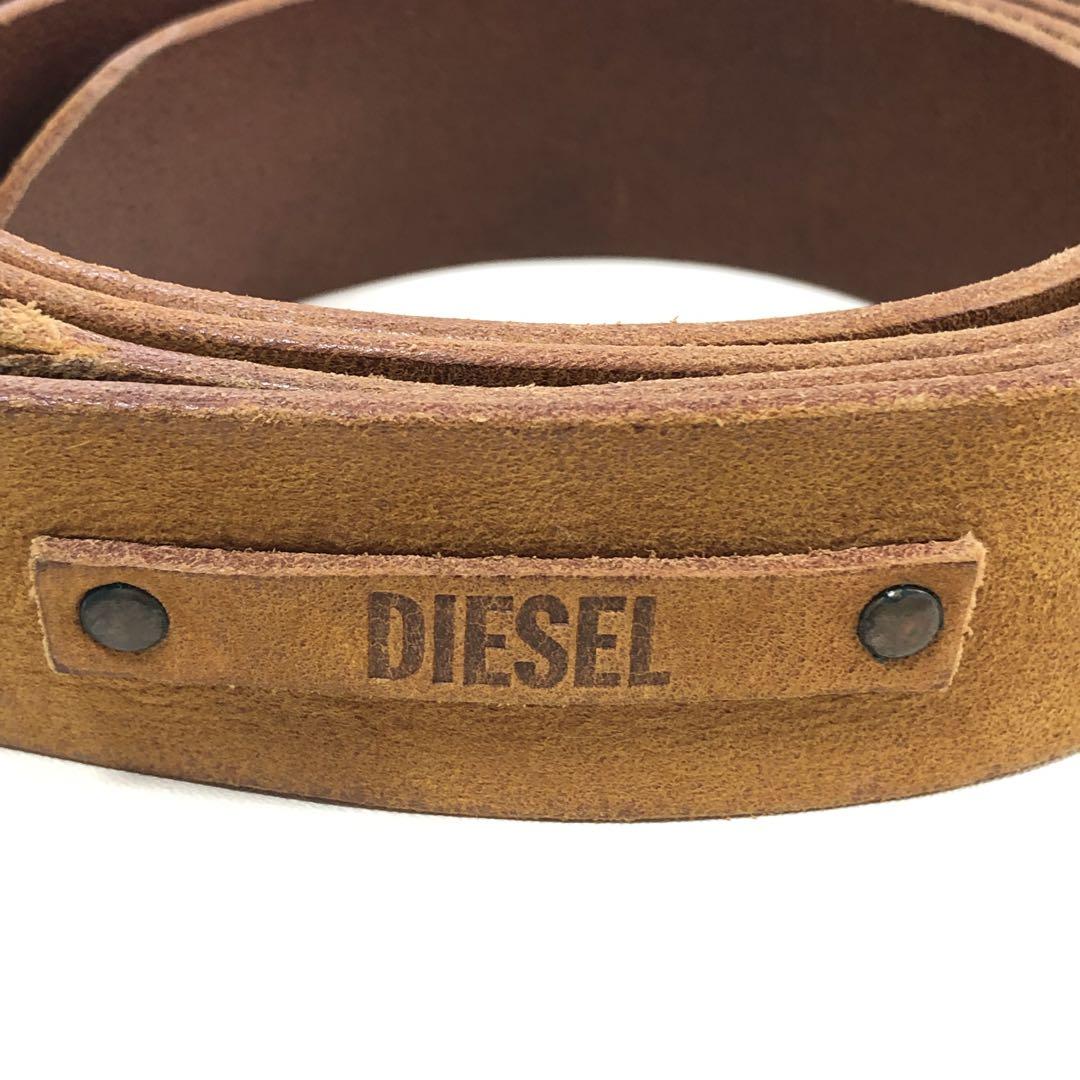 DIESEL ディーゼル　ベルト　メンズ　牛革