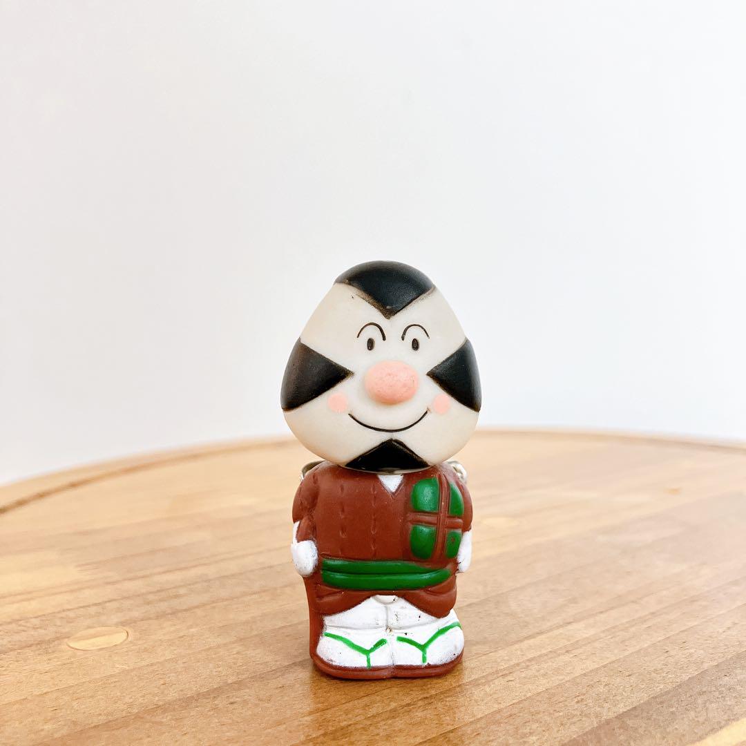 昭和レトロ　初期　アンパンマン　おむすびまん　ソフビマグネットクリップ