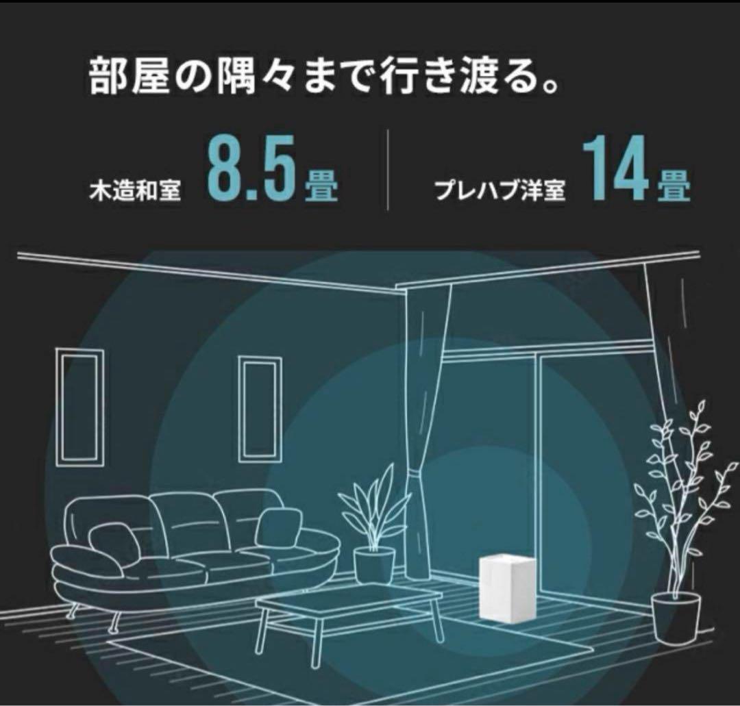 AND・DECO 気化式加湿器 未開封 取扱説明書付き - メルカリ