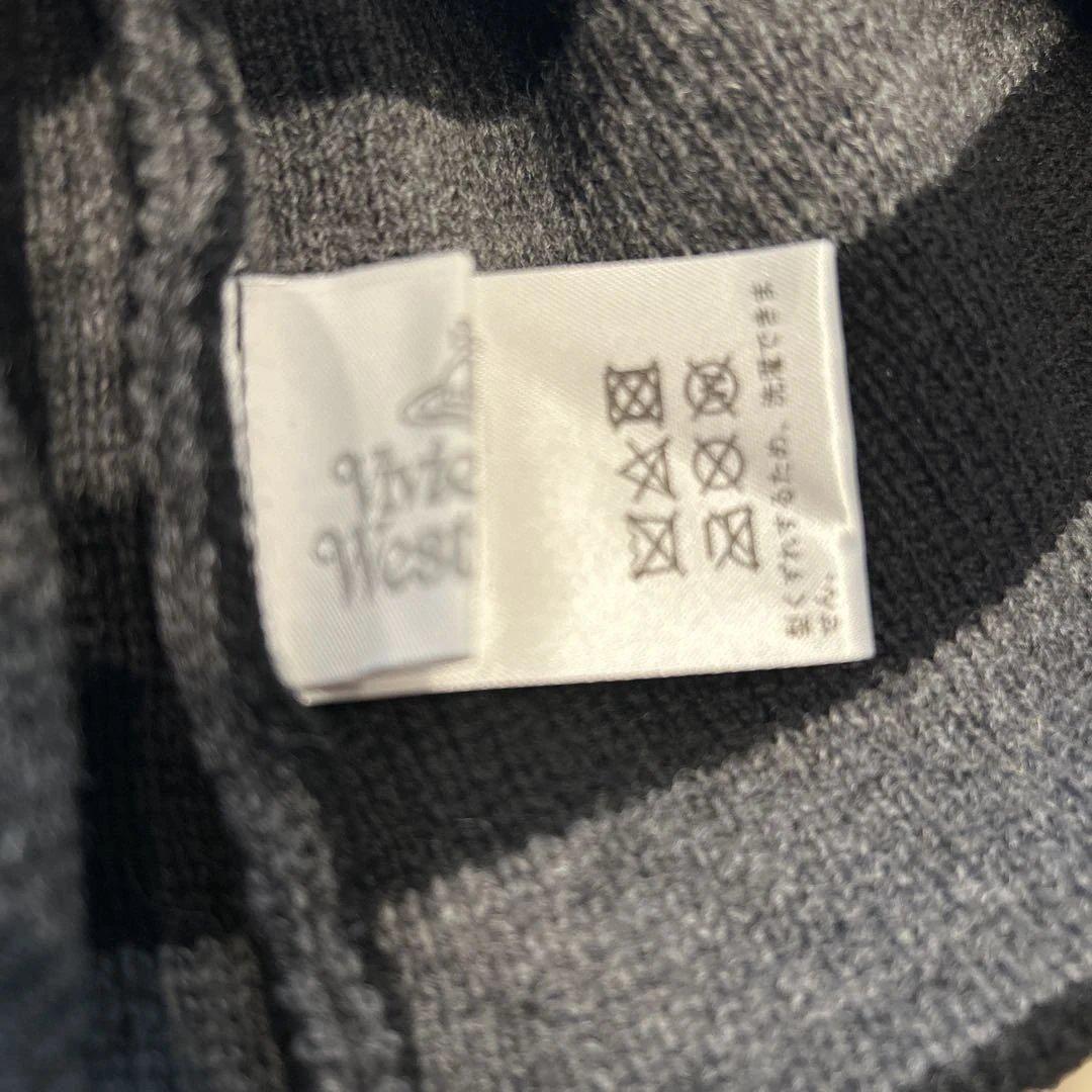 Vivienne Westwood フラップ付ワッチ ブラック×グレー