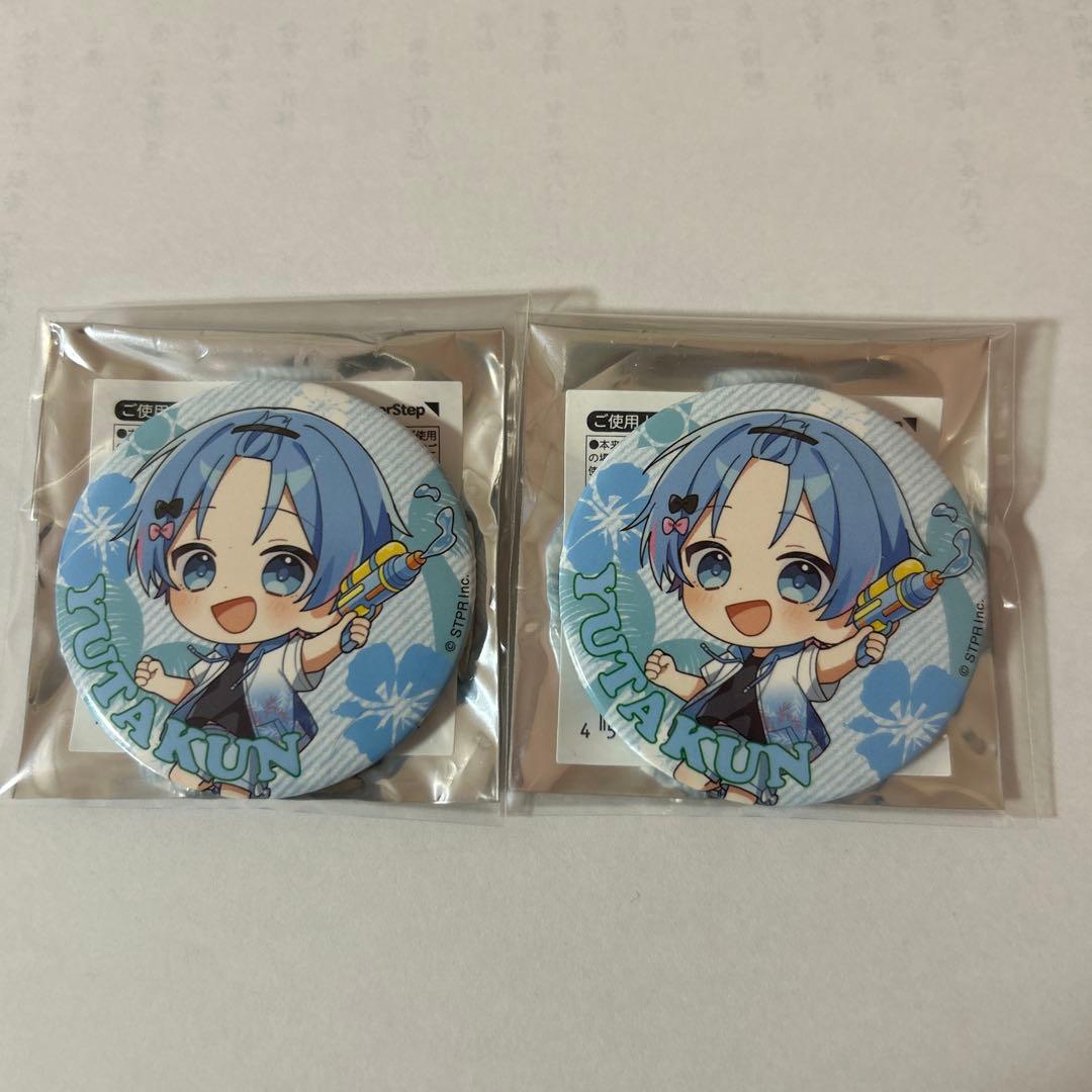 SneakerStep すにすて 缶バッジ Summer ver. らお すにすて SneakerStep Summer缶バッジ ゆたくん - メルカリ