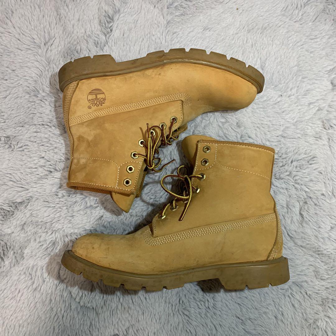 Timberland ワークブーツベージュ 10066