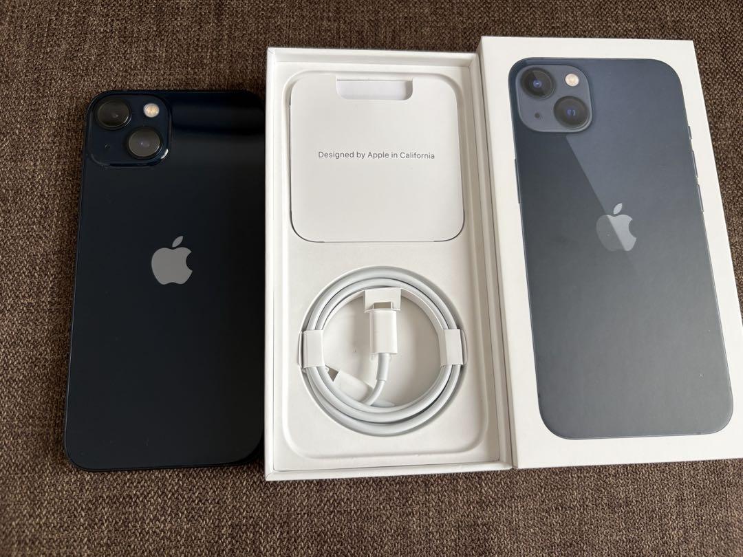 iPhone13 ミッドナイト　128GB