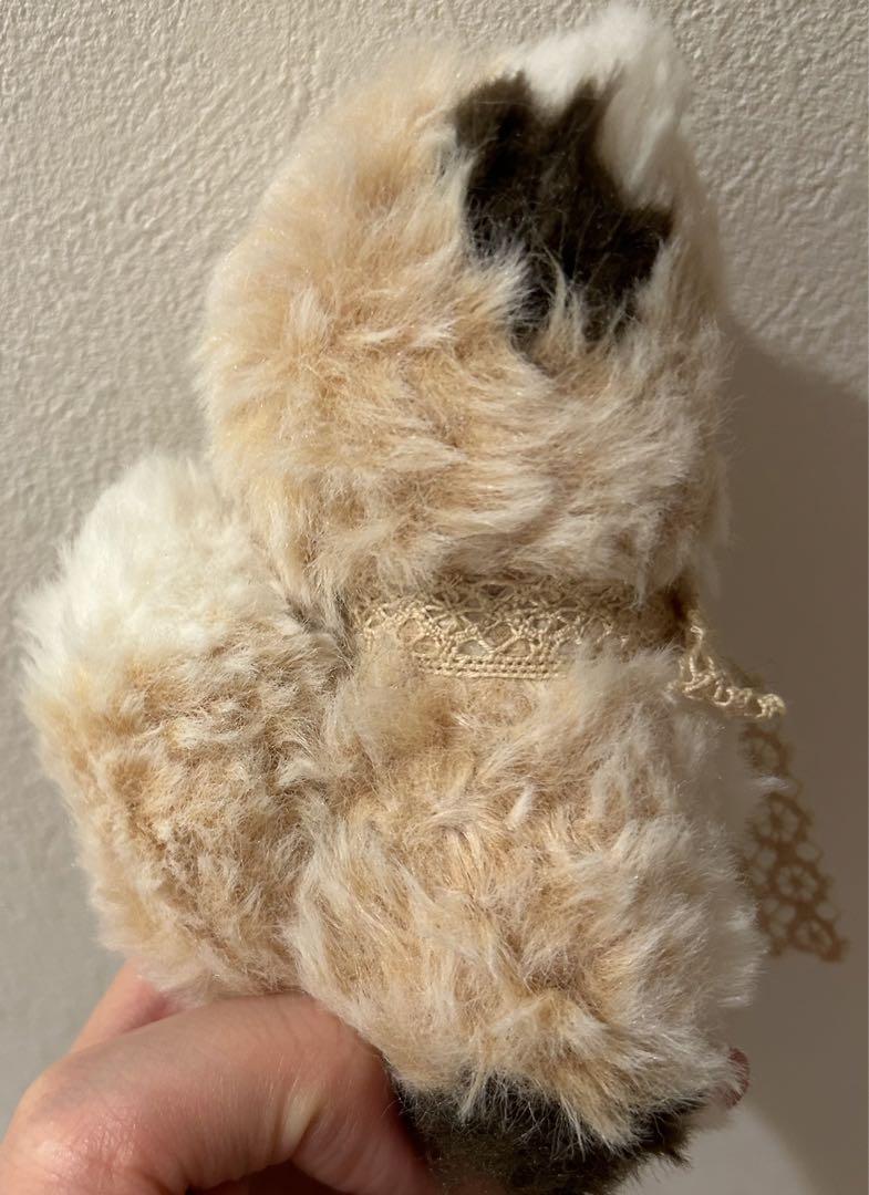 あみぐるみ　キツネ　狐　キタキツネ　作家　ぬいぐるみ