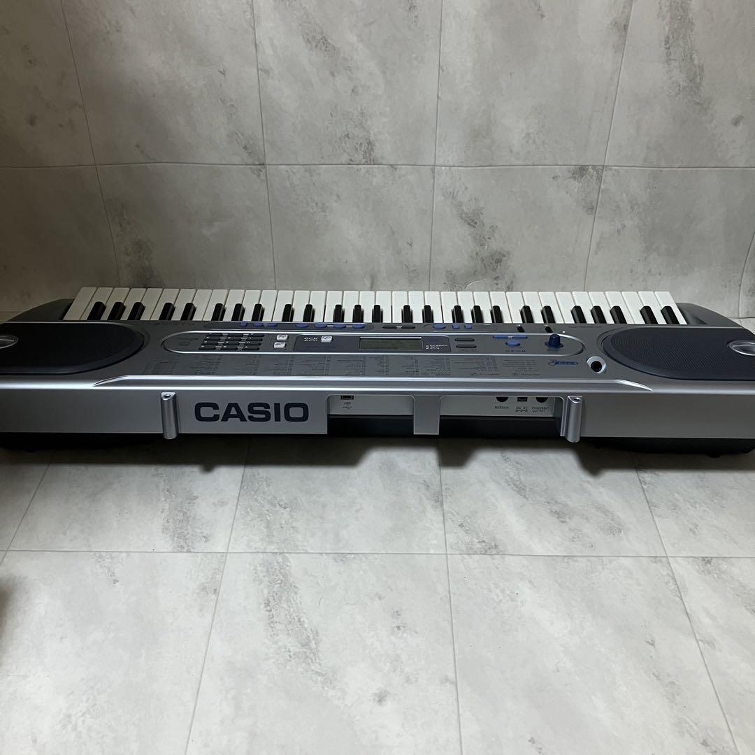 CASIO LK-41 光ナビゲーション電子キーボード - メルカリ