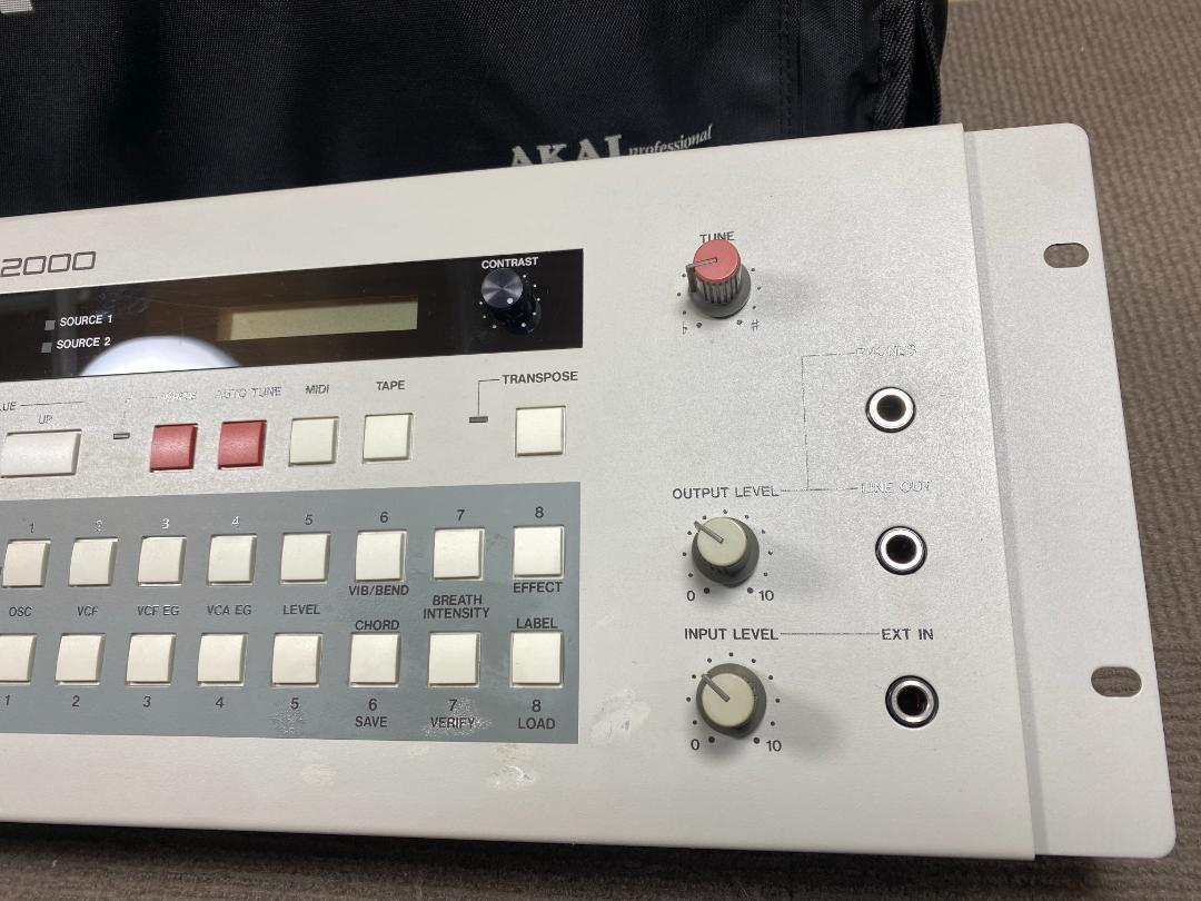 03 美品 AKAI EWV2000 EWI1000 ウインドシンセサイザー