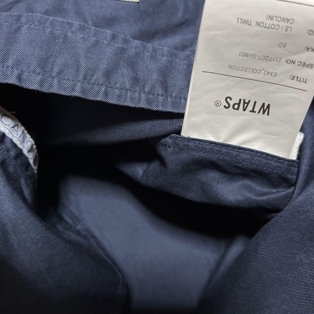 21ss WTAPS BD TWILL 長袖シャツ　シャツ　1 WTVUA
