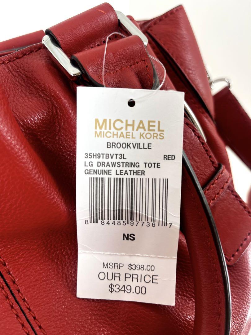 お買い得定番 未使用 ショルダーバッグ 本革 赤 ODwe2-m55859932831 MICHAEL KORS 限定30%OFF