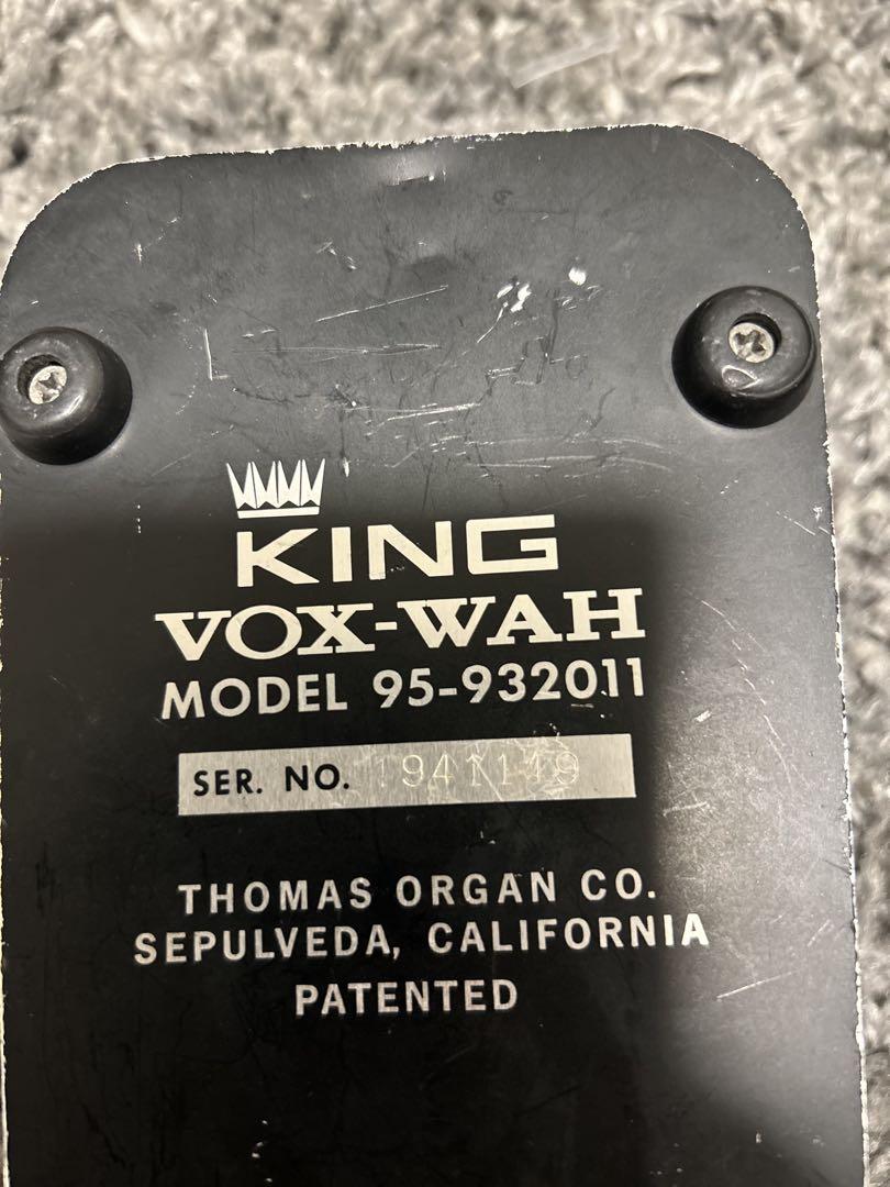 ギター VOX / KING VOX WAH