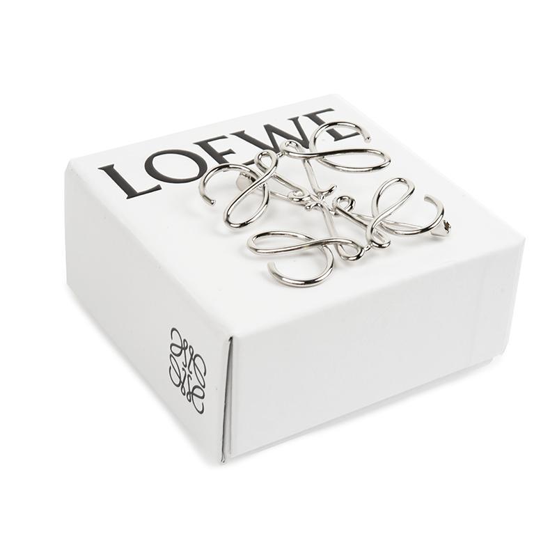 LOEWE ロエベ ANAGRAM PALADIO アナグラム シルバーブローチ