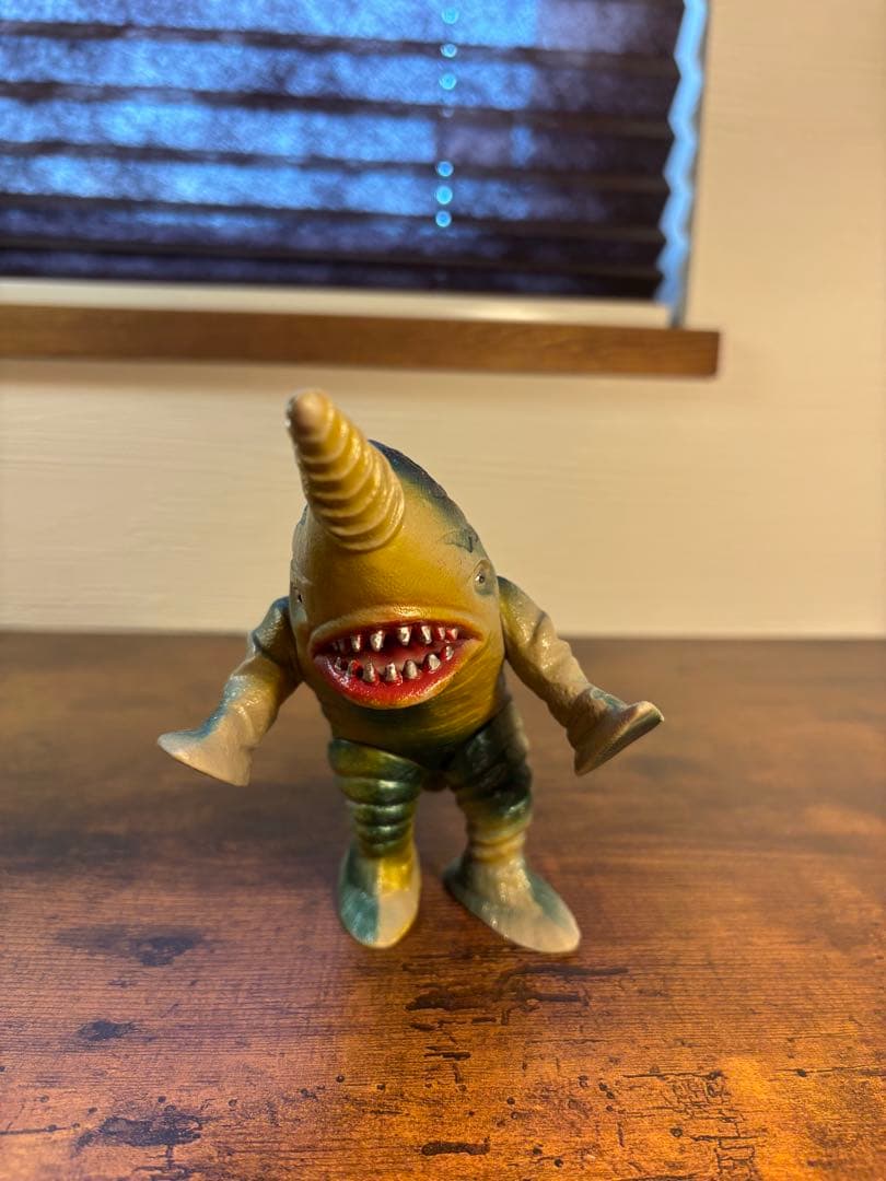 ポピー　キングザウルスシリーズ　グビラ　当時物　ソフビ　ブルマァク　マルサン