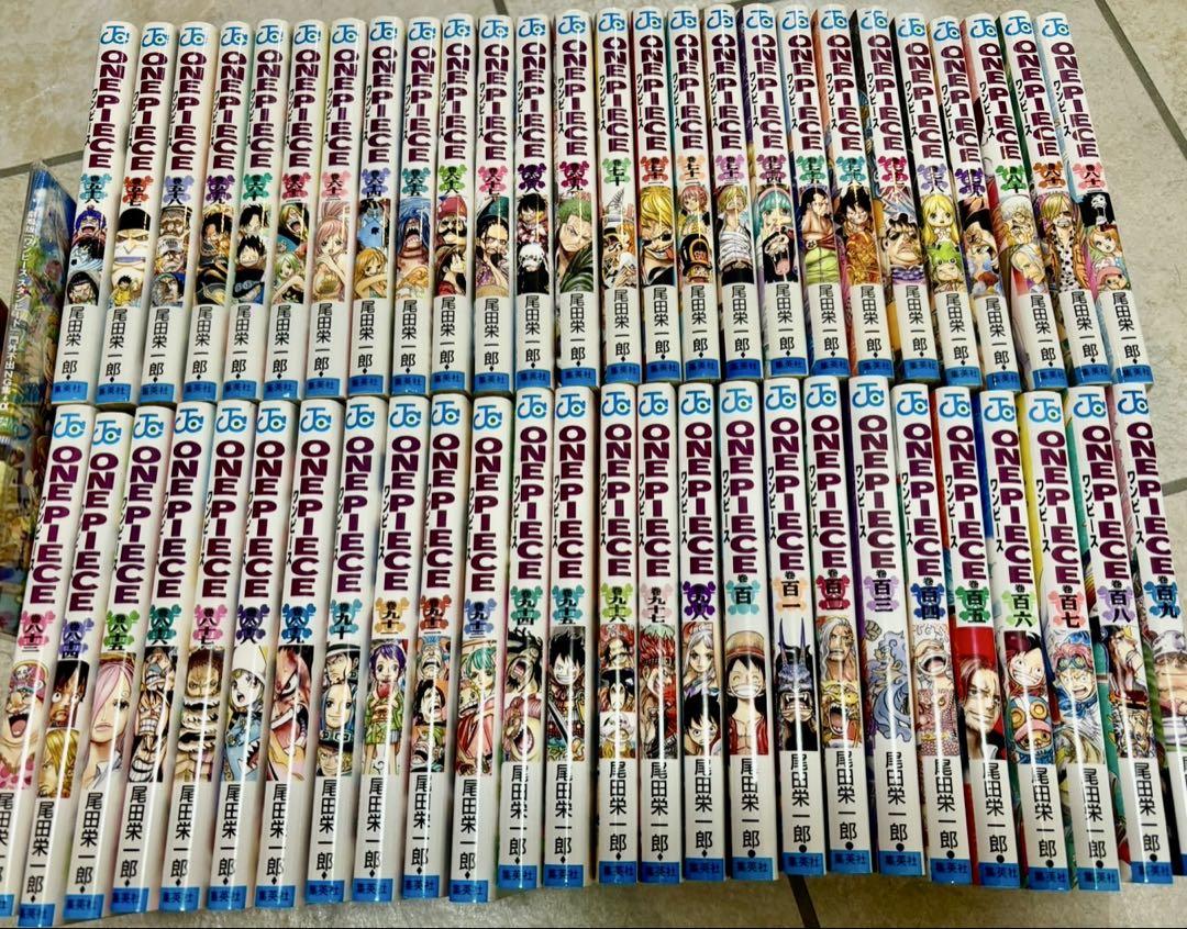 ワンピース56巻〜109巻 うち61巻99巻抜け激安