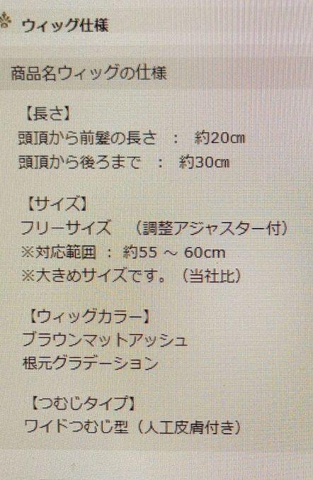 本格ショートウィッグ