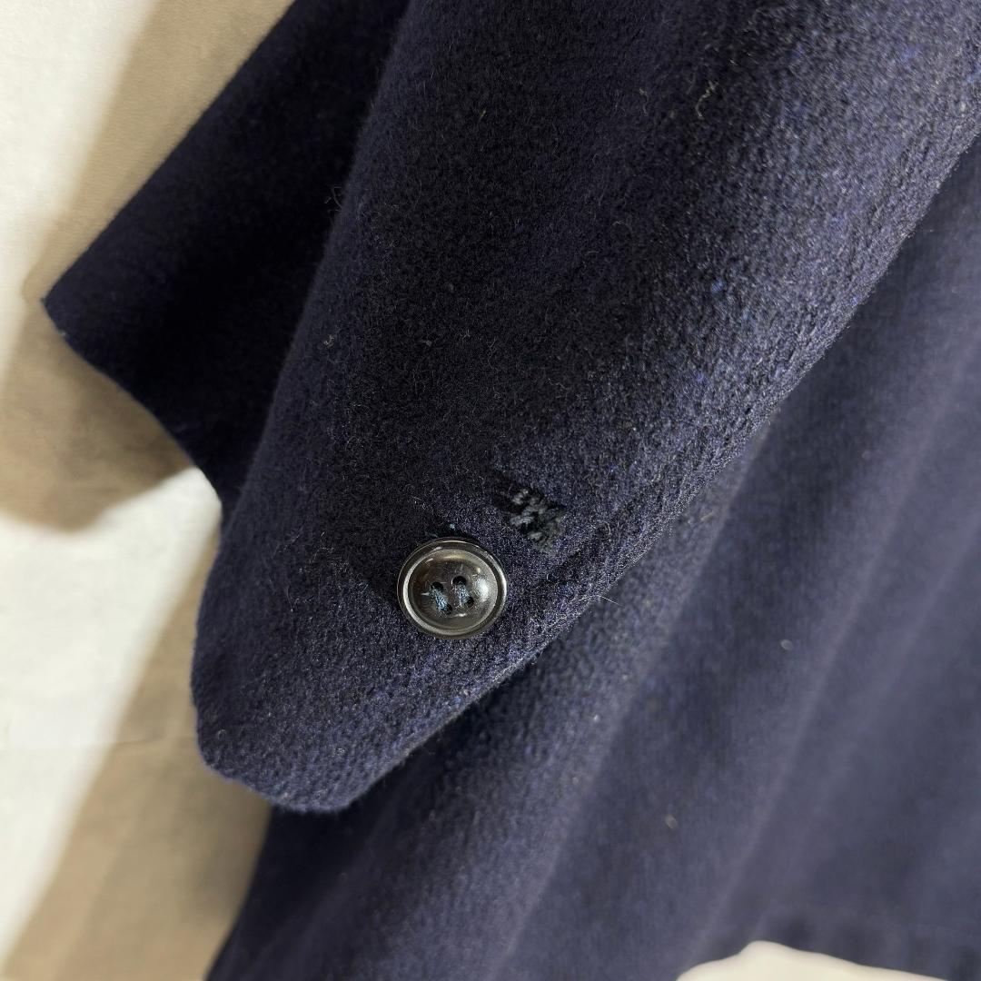 70s vintage JCPenney ネイビー ウールコート DM1093